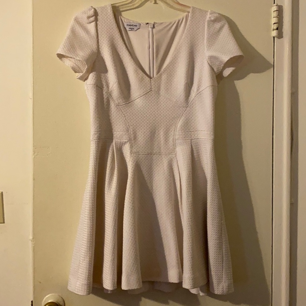 Bebe White Dress